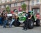 KIEV, UKRAINE-JUNE 29: Ukraine TrophyÂ Â 29, 2013 in Kiev, Ukraine. SUVs at the start of the race Ukraine Trophy on Maidan.